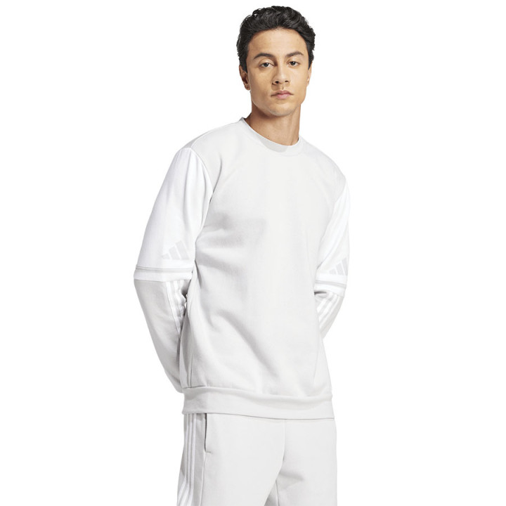 Bluza bawełniana męska adidas Squadra 25 Sweat Crew szara | VUX.pl