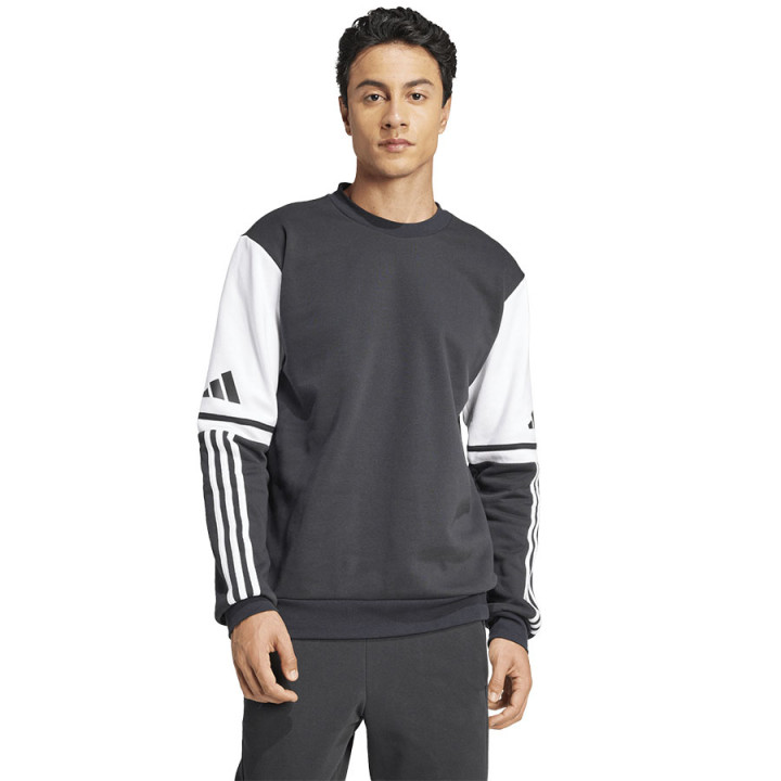 Bluza bawełniana męska adidas Squadra 25 Sweat Crew czarna | VUX.pl
