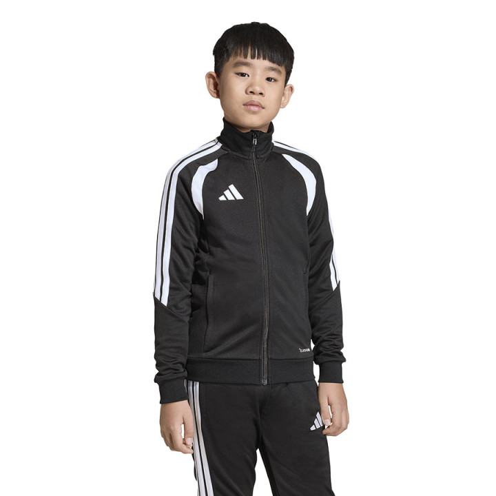 Bluza treningowa rozpinana junior adidas Tiro 26 czarna | VUX.pl