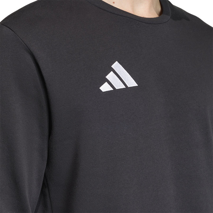 Bluza bawełniana męska adidas Entrada 26 Sweat Top czarna | VUX.pl