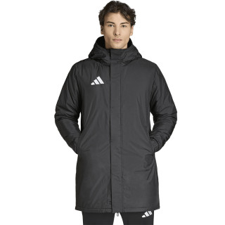 Kurtka z kapturem męska adidas Entrada 26 Stadium czarna | VUX.pl
