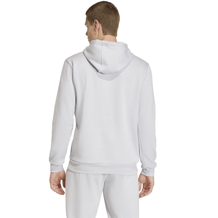 Bluza bawełniana z kapturem męska adidas ENTRADA 26 szara | VUX.pl
