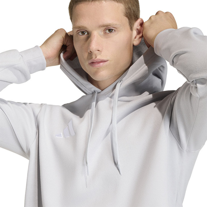 Bluza bawełniana z kapturem męska adidas ENTRADA 26 szara | VUX.pl