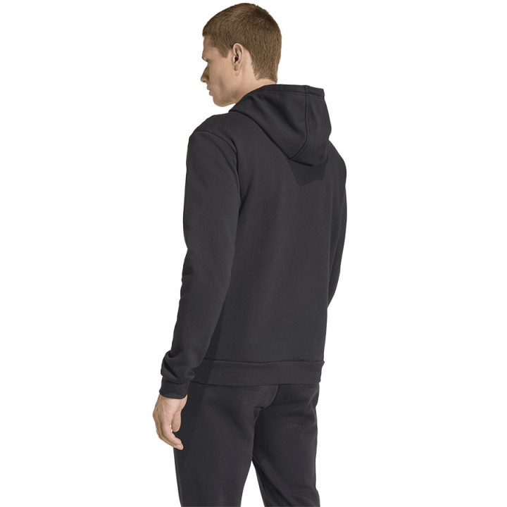 Bluza bawełniana z kapturem męska adidas Entrada 26 czarna | VUX.pl