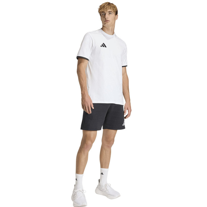 Koszulka bawełniana męska adidas Entrada 26 biała JZ6679 | VUX.pl