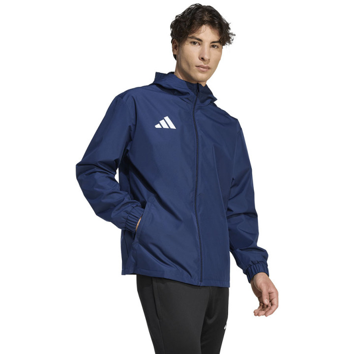Kurtka wiatroszczelna męska adidas Entrada 26 AW granatowa | VUX.pl