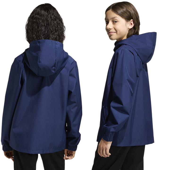 Kurtka przeciwdeszczowa junior adidas Entrada 26 AW JZ9103 | VUX.pl