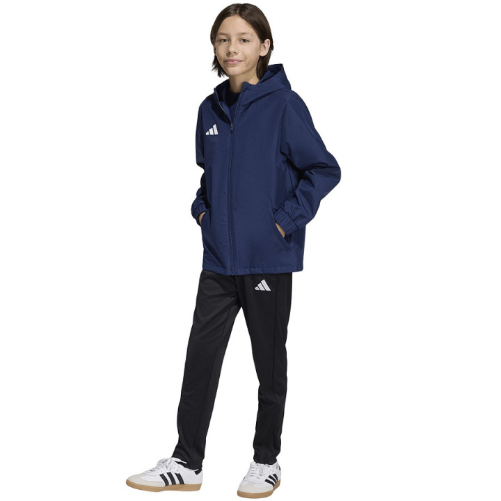 Kurtka przeciwdeszczowa junior adidas Entrada 26 AW JZ9103 | VUX.pl