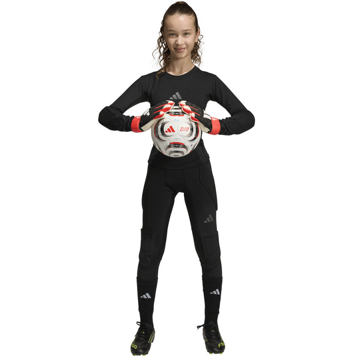 Spodnie bramkarskie junior adidas Pad LT czarne JZ9225 | VUX.pl