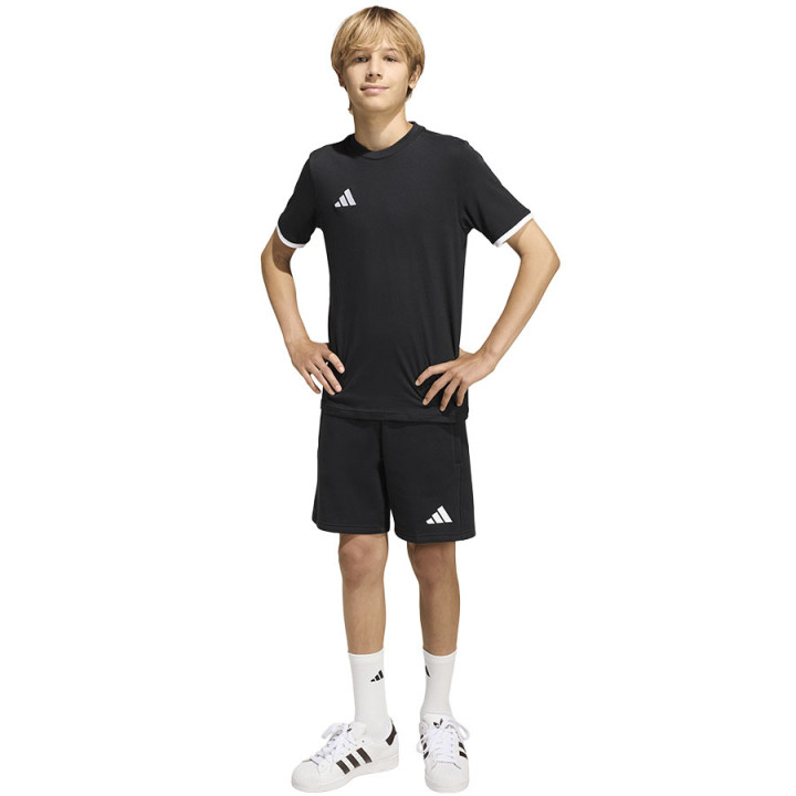 Spodenki junior adidas ENTRADA 26 Sweat Short czarne KF5927 | VUX.pl