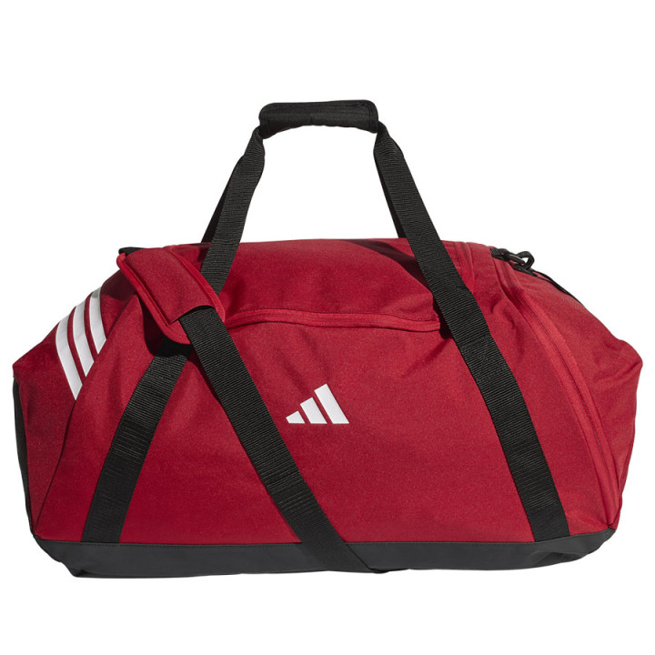 Torba treningowa adidas Tiro Duffel czerwona z jedną komorą | VUX.pl