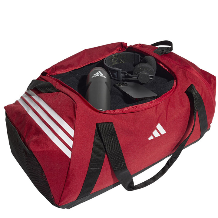 Torba treningowa adidas Tiro Duffel czerwona z jedną komorą | VUX.pl