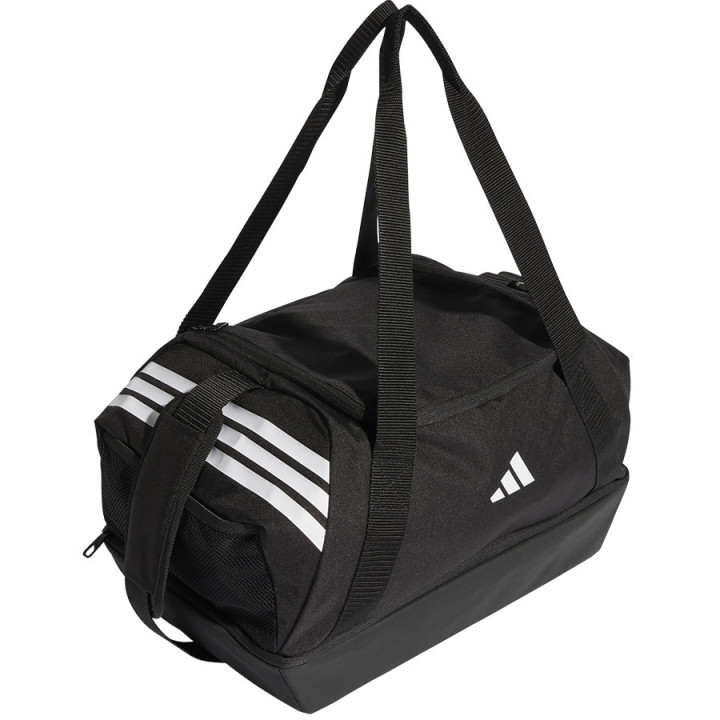 Torba treningowa adidas Tiro Duffel z dolną komorą czarna | VUX.pl