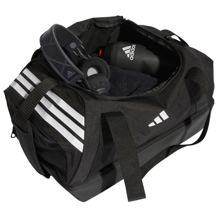 Torba treningowa adidas Tiro Duffel z dolną komorą czarna | VUX.pl