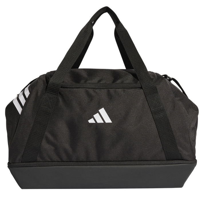 Torba treningowa adidas Tiro Duffel z dolną komorą czarna | VUX.pl