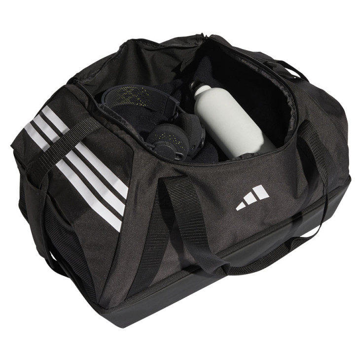 Torba treningowa adidas Tiro Duffel z dolną komorą czarna | VUX.pl