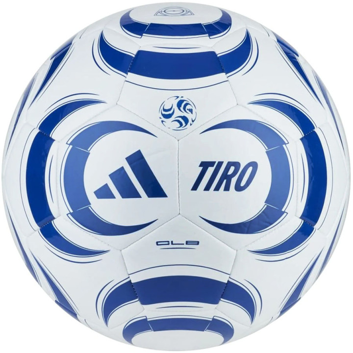Piłka nożna na trawę naturalną adidas TIRO Club biała JW1532 | VUX.pl