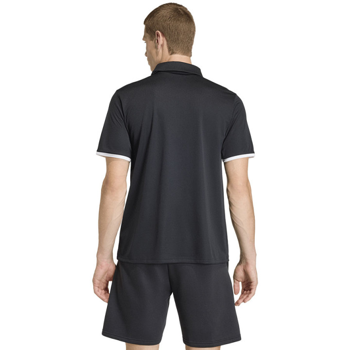 Koszulka polo męska adidas Entrada 26 czarna JZ6660 | VUX.pl