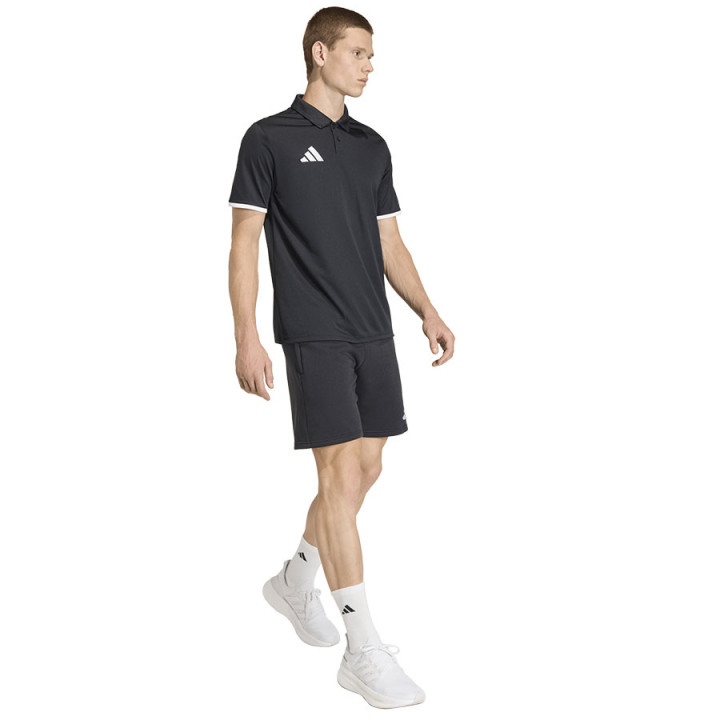 Koszulka polo męska adidas Entrada 26 czarna JZ6660 | VUX.pl