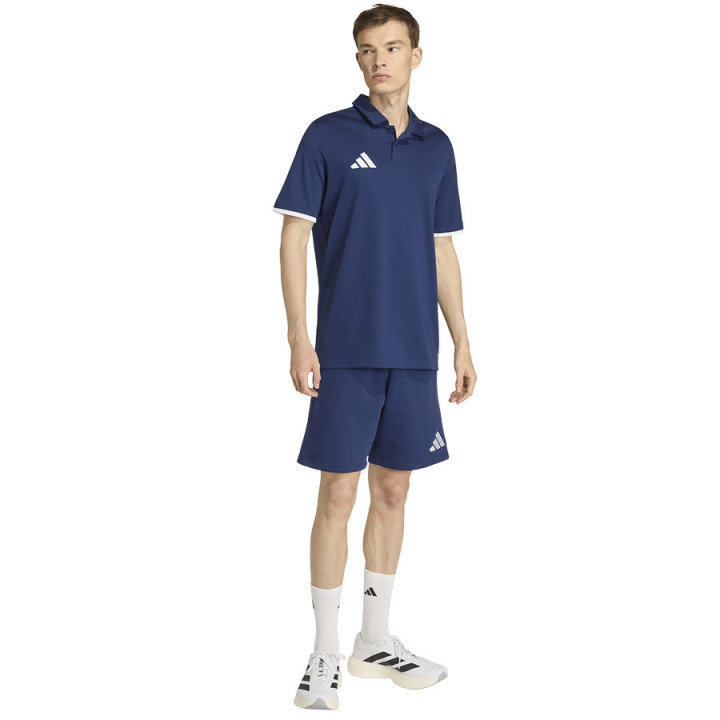 Koszulka polo długi rękaw męska adidas ENTRADA 26 granatowa | VUX.pl