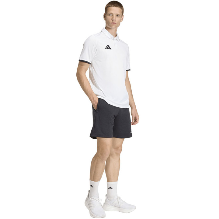 Koszulka polo poliestrowa męska adidas ENTRADA 26 biała | VUX.pl