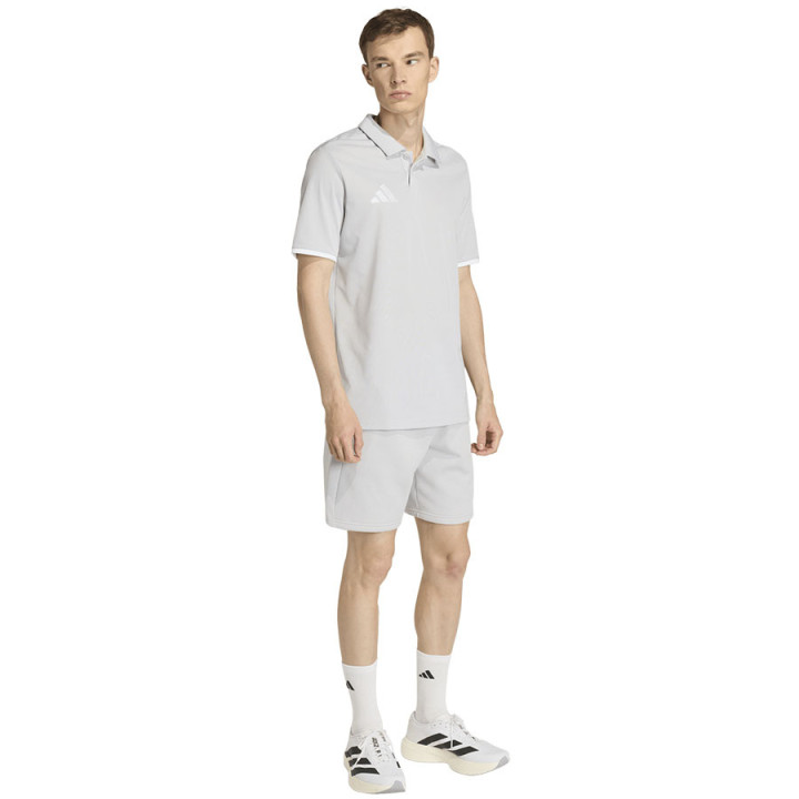Koszulka polo z długim rękawem męska adidas Entrada 26 szara | VUX.pl