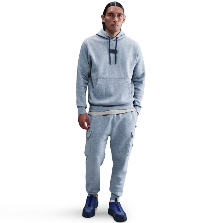 Bluza z kapturem bawełniana męska Nike PSG Club niebieska | VUX.pl
