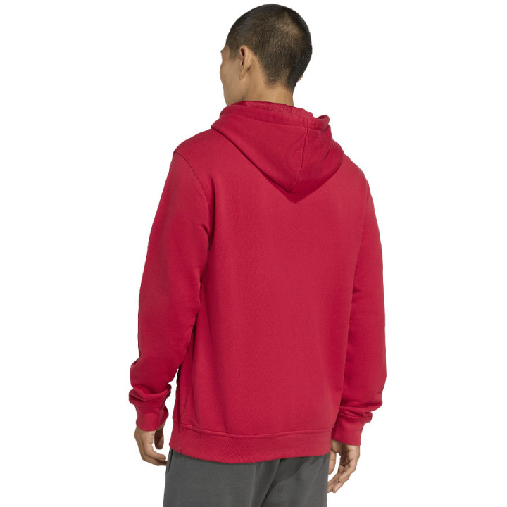 Bluza z kapturem męska adidas Liverpool FC US Hoody czerwona | VUX.pl