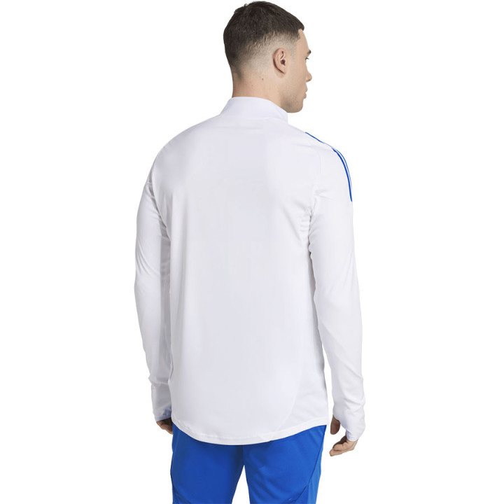 Bluza rozpinana męska adidas Real Madryt Training Top biała | VUX.pl