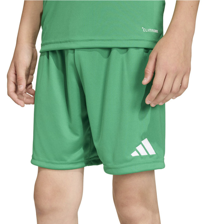 Spodenki piłkarskie junior adidas Entrada 26 zielone JZ6530 | VUX.pl