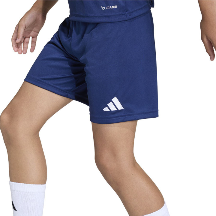 Spodenki piłkarskie junior adidas Entrada 26 granatowe JZ6532 | VUX.pl