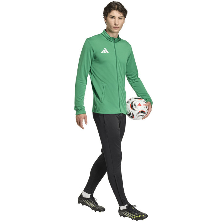Bluza piłkarska rozpinana męska adidas Entrada 26 zielona | VUX.pl