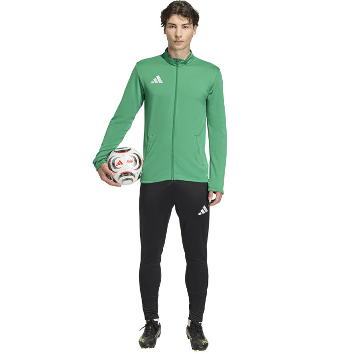Bluza piłkarska rozpinana męska adidas Entrada 26 zielona | VUX.pl