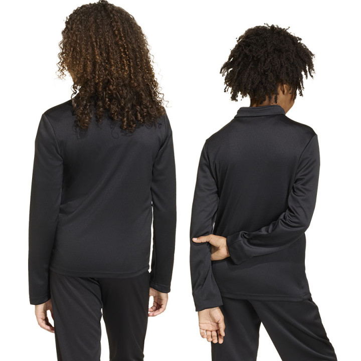 Bluza rozpinana dziecięca adidas Entrada 26 czarna JZ6608 | VUX.pl
