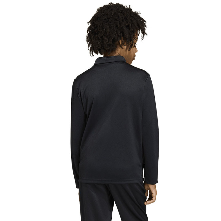 Bluza rozpinana dziecięca adidas Entrada 26 czarna JZ6608 | VUX.pl