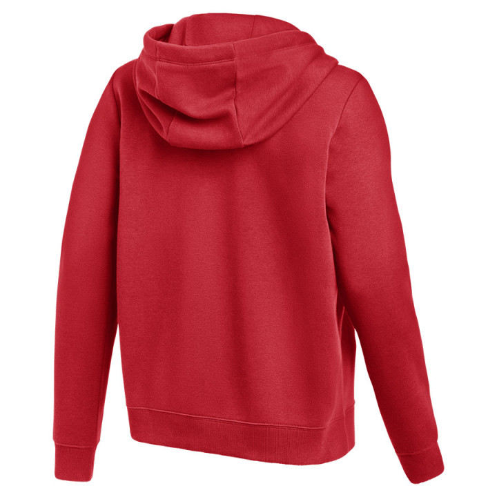 Bluza rozpinana z kapturem damska Nike Park 26 czerwona | VUX.pl