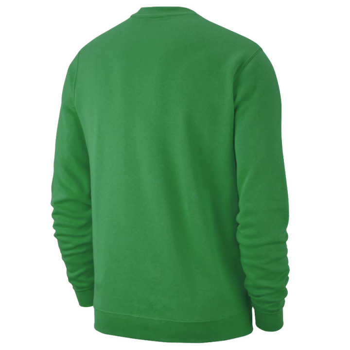 Bluza bawełniana męska Nike Park 26 Fleece Crew zielona | VUX.pl
