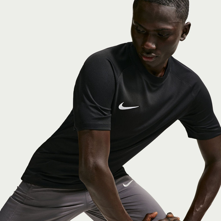 Koszulka piłkarska męska Nike Park VIII Jersey czarna | VUX.pl