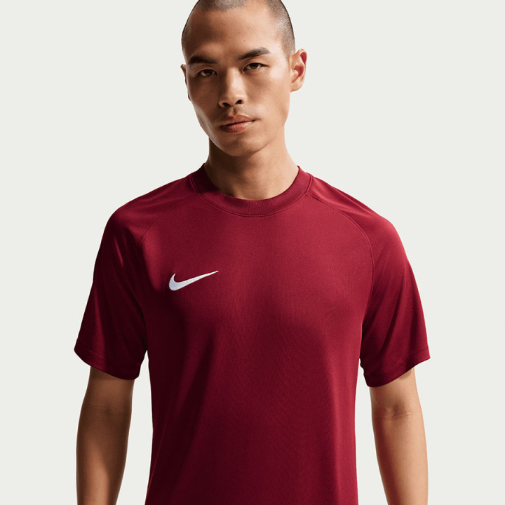 Koszulka piłkarska męska Nike Dri-FIT Park VIII bordowa | VUX.pl