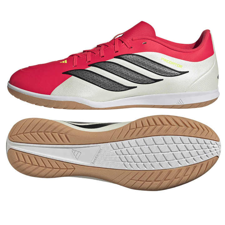 Buty halowe uniseks adidas Predator Club Sala IN czerwone | VUX.pl