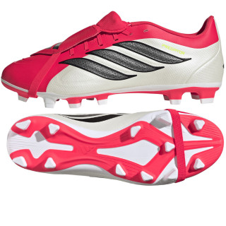 Korki lanki adidas Predator Club FT FG czerwone sznurowane | VUX.pl