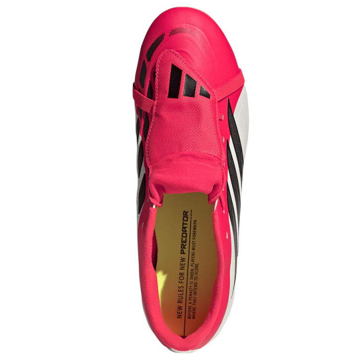 Korki lanki adidas Predator Club FT FG czerwone sznurowane | VUX.pl