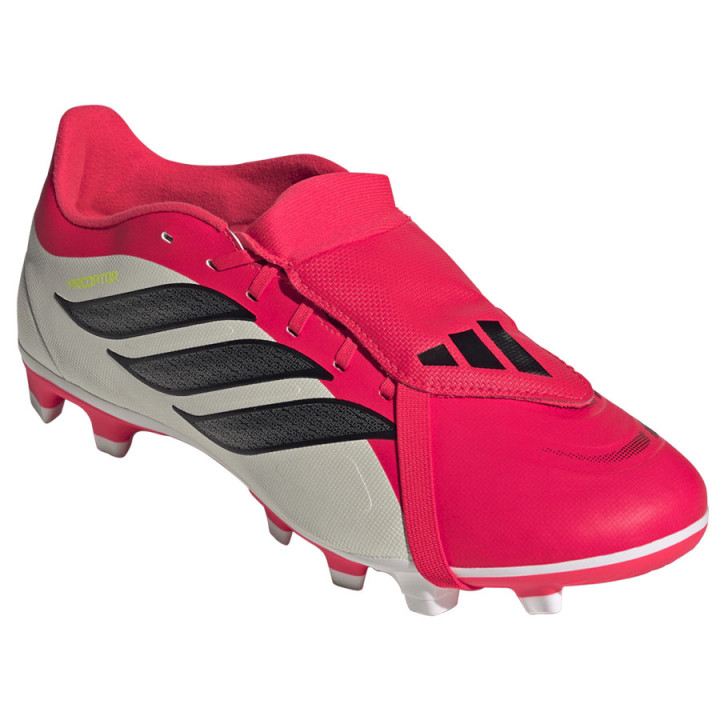 Korki lanki adidas Predator Club FT FG czerwone sznurowane | VUX.pl