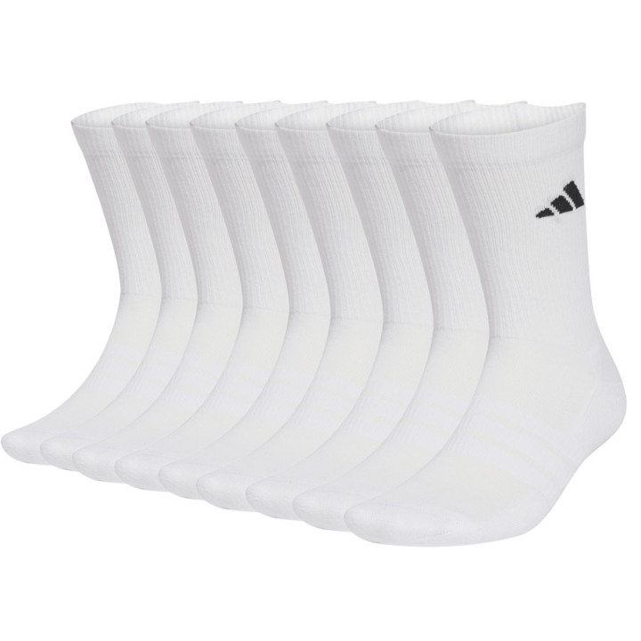 Skarpety męskie adidas Cushioned Essentials Crew 10P białe | VUX.pl