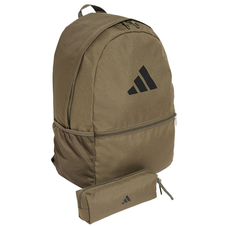 Plecak miejski adidas Classic + Pencil Case 23 l zielony | VUX.pl