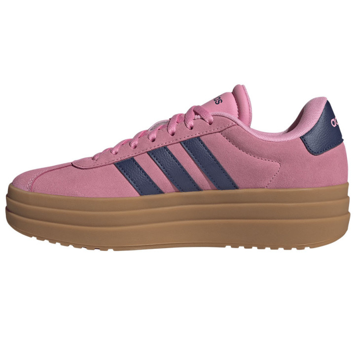 Buty lifestyle niskie damskie adidas VL Court Bold różowe | VUX.pl
