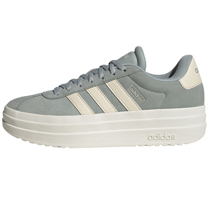 Buty lifestyle sznurowane adidas VL Court Bold W szare IH9150 | VUX.pl
