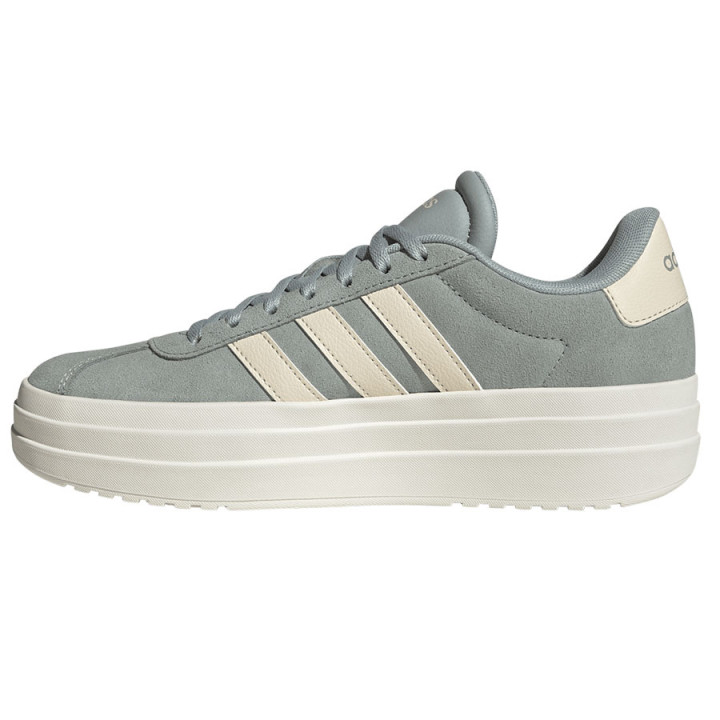 Buty lifestyle sznurowane adidas VL Court Bold W szare IH9150 | VUX.pl