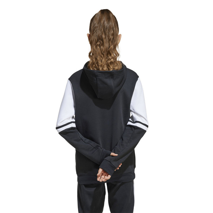 Bluza z kapturem dziecięca adidas Squadra 25 czarna JE2768 | VUX.pl