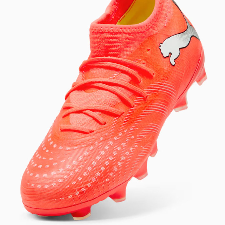 Korki lanki junior Puma Future 9 Match FG/AG pomarańczowe | VUX.pl